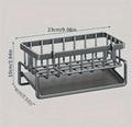 Modern Black Sink Organizer
