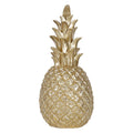 Elegant Gold Pineapple Resin Ornament